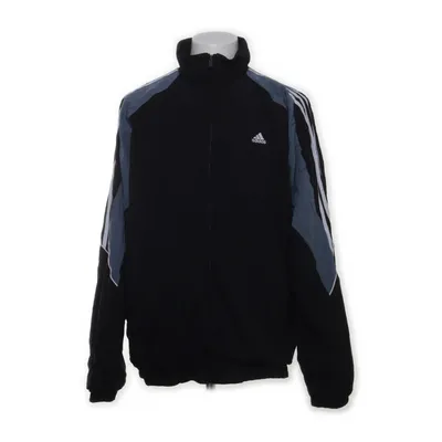 Sports jacket (Black, Blue) from Adidas Polyester