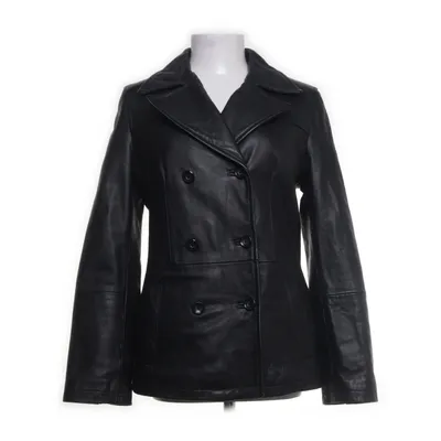 Leather jacket (Black) from Petroff Leather, Polyester