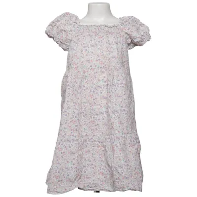 Dress (White, Multicolored) from Lindex Kids Cotton