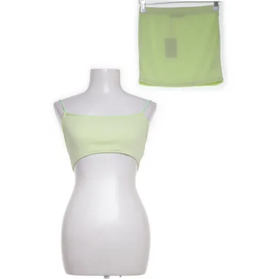 Set (Groen) van PrettyLittleThing Elastaan, Polyester