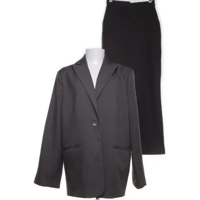 Suit (Gray) from Monica Geuze x NA-KD Polyester
