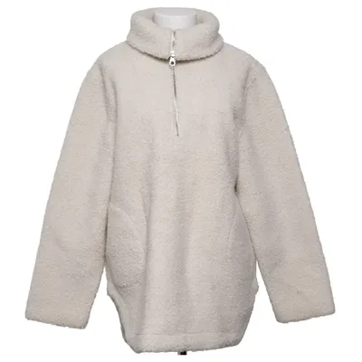 Anorak (Beige) from Ana Jakobs Acrylic, Polyester, Wool