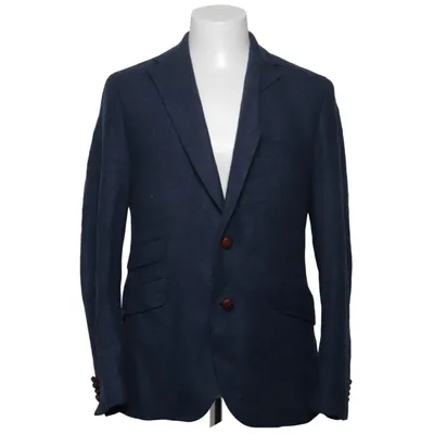 Blazer (Blue) from Morris Polyester, Viscose, Wool
