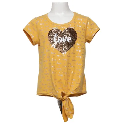 T-shirt (Geel) van Lily Bleu Elastaan, Polyester