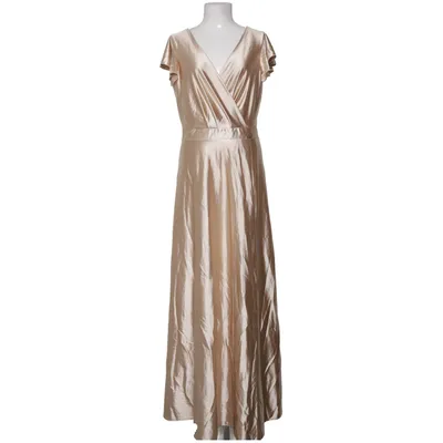 Aftenkjole (Beige) fra Numoco Elastan, Polyester
