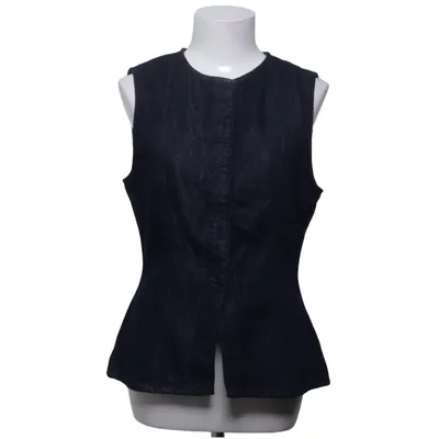 Spijker gilet (Blauw) van H&M Katoen, Lyocell