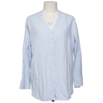 Shirt (Blue, White) from Samsa Collection Linen