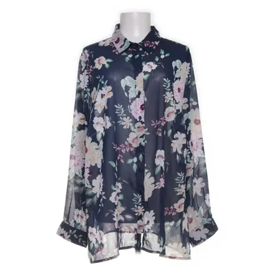 Blouse (Blauw) van Flash Polyester