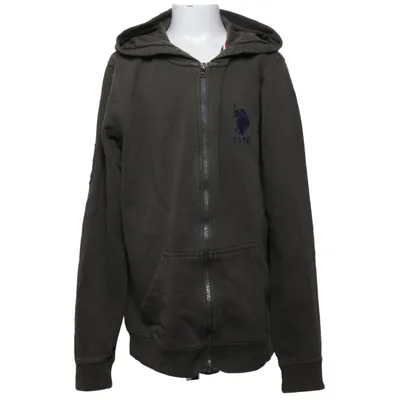 Hoodie (Green) from U.S. Polo Assn. Cotton, Polyester