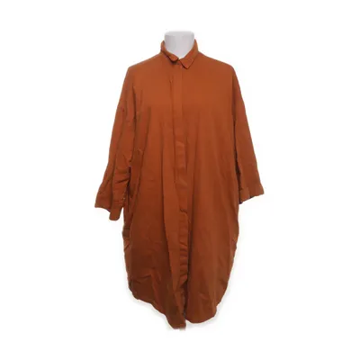Denim jurk (Oranje) van Monki Katoen