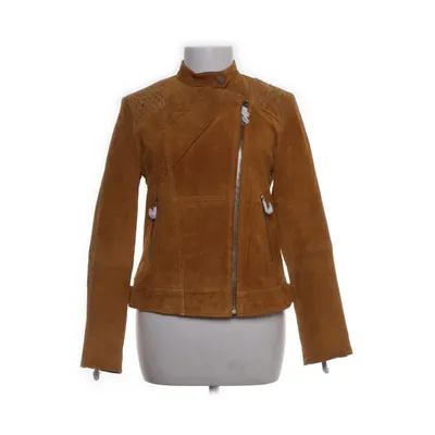 Bikerjacka (Brun) från Mango Skinn, Polyester