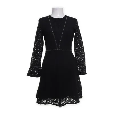 Jurk (Zwart) van Mango Casual Viscose, Katoen, Polyamide, Polyester