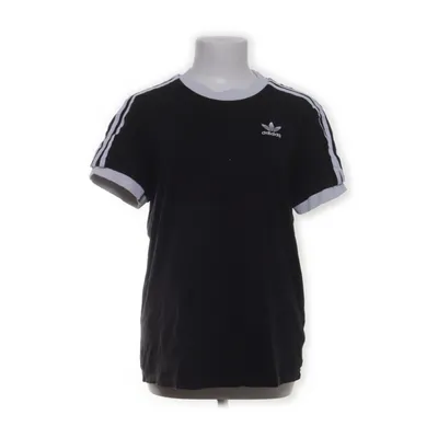 T-shirt (Black, White) from Adidas Cotton, Elastane