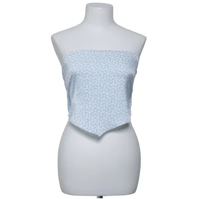 Tube Top (Blau, Weiß) von Supré