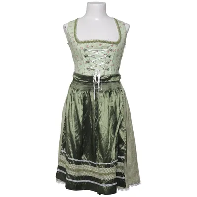 Dirndl (Green, White) from Marjo Cotton