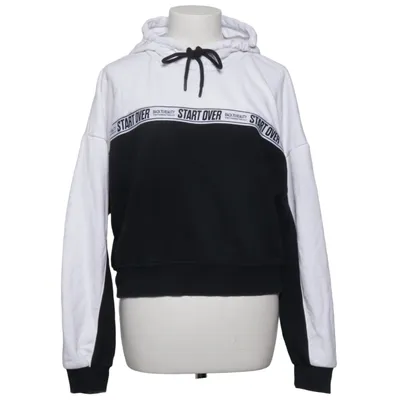 Sweat à capuche (Noir, Blanc) de FB Sister Coton, Polyester