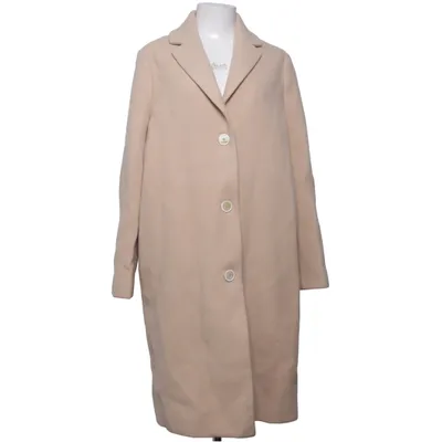 Coat (Beige) from Piazza Sempione Polyamide, Wool