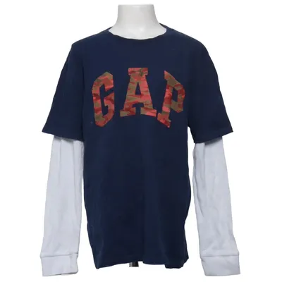 Långärmad t-shirt (Blå, Vit, Flerfärgad) från Gap Kids Bomull