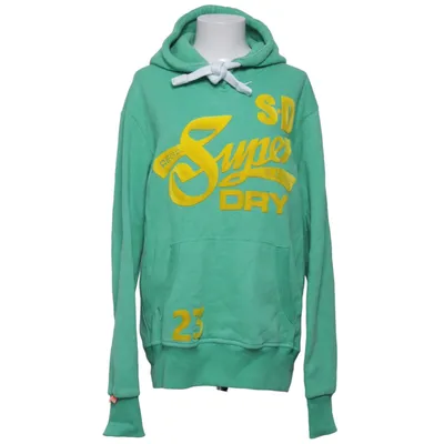 Sweat à capuche (Vert, Jaune) de Superdry Vintage Coton, Polyester