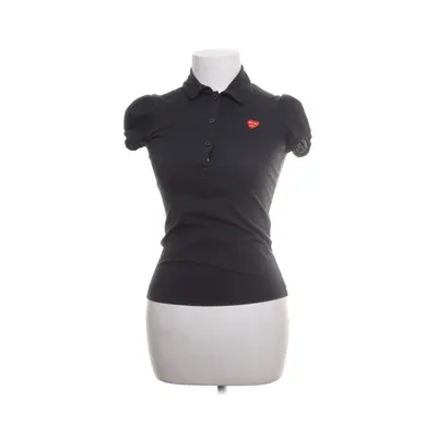 Polo shirt (Black) from Moschino Jeans Cotton, Elastane