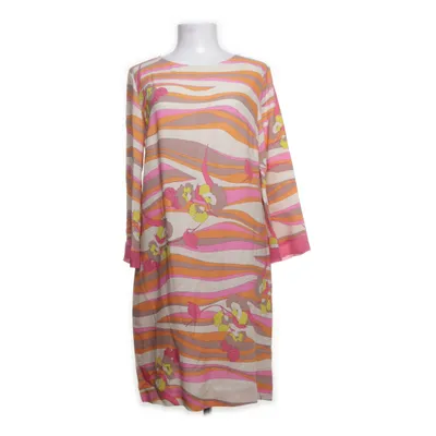 Dress (Beige, Multicolored) from Ana Alcazar Silk, Viscose