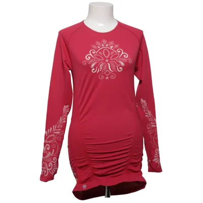 Unterziehshirt (Rot, Weiß) von Athleta Elasthan, Polyamid, Polyester