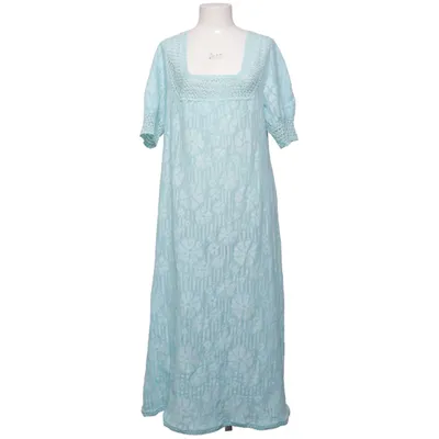 Klänning (Blå, Vit) från Hanro Polyester, Ull