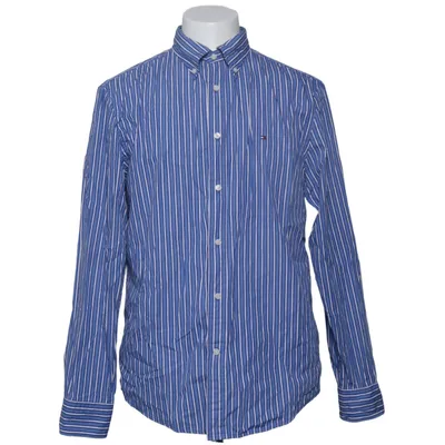 Overhemd (Blauw, Wit) van Tommy Hilfiger Katoen