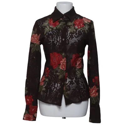 Blouse (Brown, Red, Green) from Tintoretto Elastane, Polyester