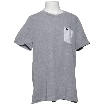 T-shirt (Grå, Vit) från Abercrombie Kids Bomull, Polyester