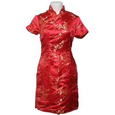 Cheongsam (Red, Gold) from Eastern Collection