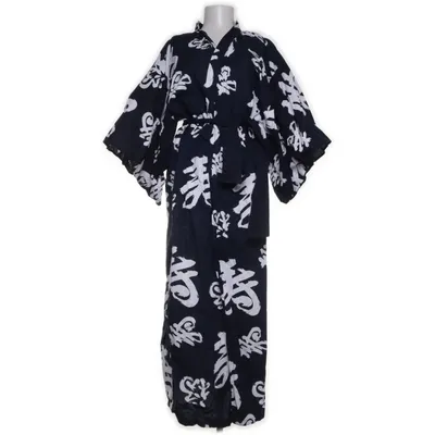 Yukata (Blauw) Katoen