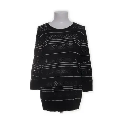 Sweater (Black, White) from Classiques Entier Cotton, Viscose