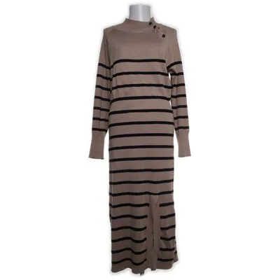 Maxikjole (Beige, Sort) fra Holly & Whyte by Lindex Polyester, Viscose