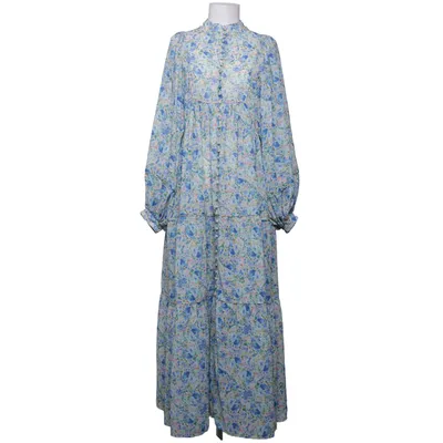 Maxikjole (Blå, Flerfarvet) fra Malina Polyester