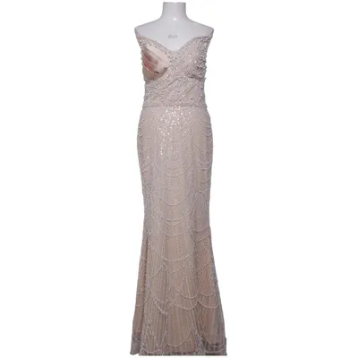 Evening gown (Beige, Silver) from Faeriesty Polyester