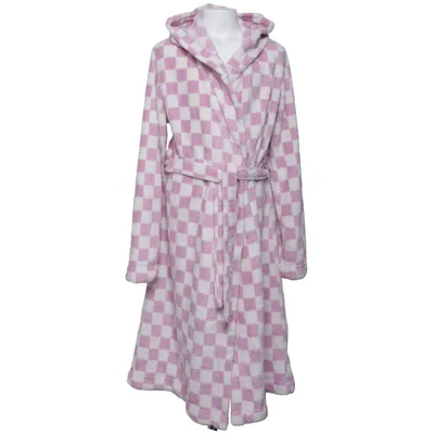 Bathrobe (Pink, White) from H&M Polyester