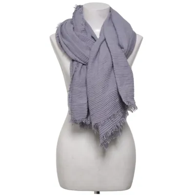 Sjaal (Grijs) van Maya Copenhagen Polyester, Viscose
