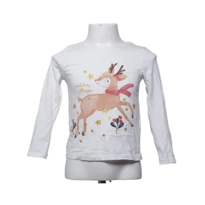 T-shirt à manches longues (Blanc, Multicolore) de Kids Coton
