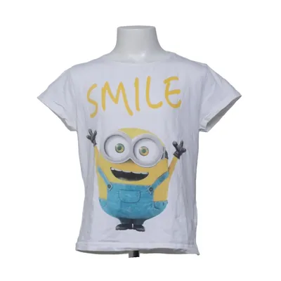 T-shirt (Blanc) de Minions Coton, Élasthane