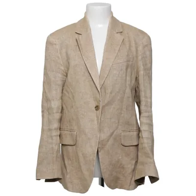 Kavaj (Beige) från Arket Elastan, Linne, Polyester, Viskos