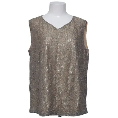 Top (Goud, Beige) van Almia Metallvezel, Polyamide, Viscose
