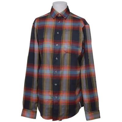 Flanellen overhemd (Grijs, Rood, Blauw) van FÅK Elastaan, Polyester