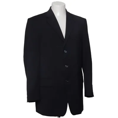 Blazer (Black) from Pionier Elastane, Polyester, Viscose, Wool