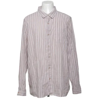 Shirt (Beige, White) from Marine Scandinavian Sportswear Cotton, Linen