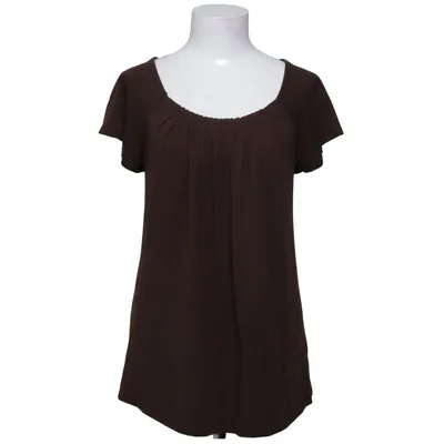 Vente bluse (Brun) fra Liz Lange Maternity Elastan, Polyester, Viscose