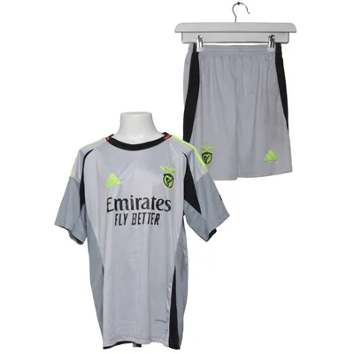 Fodboldtrøje (Grå, Sort, Flerfarvet) fra Adidas