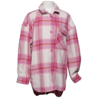 Skjortejakke (Pink, Hvid, Rød) fra Destination Akryl, Bomuld, Polyamid, Polyester, Viscose
