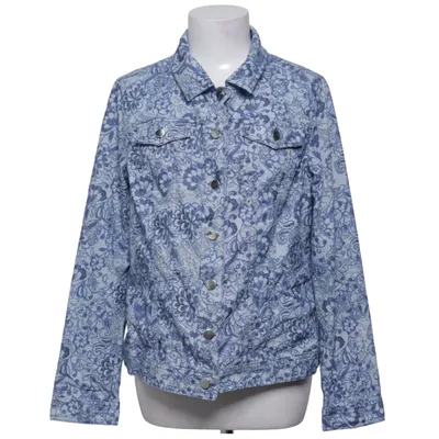 Denimjakke (Blå) fra Mona Bomuld, Elastan