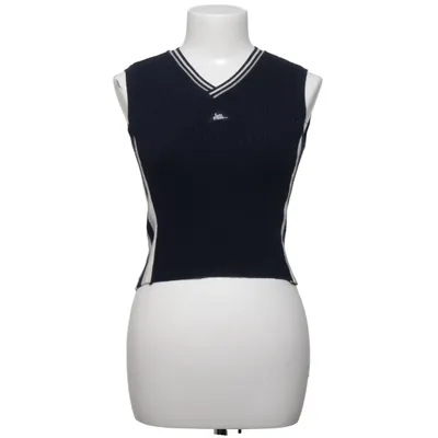 Slipover (Blue) from Urban Outfitters Elastane, Polyester, Viscose